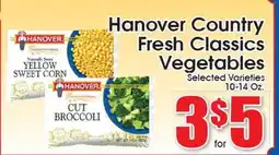 Supremo Foods Inc Hanover Country Fresh Classics Vegetables offer