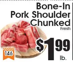 Supremo Foods Inc Bone-In Pork Shoulder Chunked offer