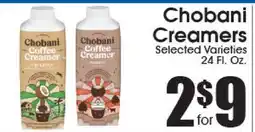 Supremo Foods Inc Chobani Creamers offer