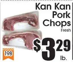 Supremo Foods Inc Kan Kan Pork Chops offer