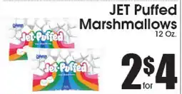 Supremo Foods Inc JET Puffed Marshmallows offer