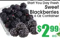 Supremo Foods Inc Sweet Blackberries offer