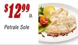 O'briens Market Petrale Sole offer