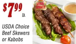 O'briens Market Beef Skewers or Kabobs offer