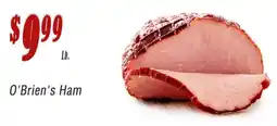 O'briens Market O'Brien's Ham offer