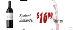 O'briens Market Sextant Zinfandel offer