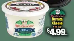 Angelo Caputo's Fresh Market Bio Gourmet Burrata Cheese offer