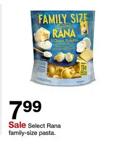 Target Select Rana family-size pasta offer