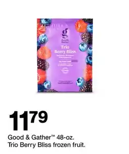 Target Good & Gather 48-oz. Trio Berry Bliss Frozen Fruit offer
