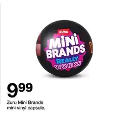 Target Zuru Mini Brands mini vinyl capsule offer