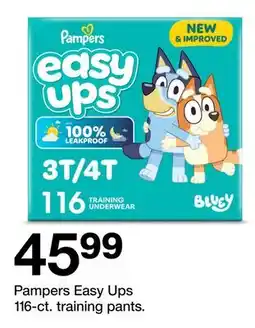 Target Pampers Easy Ups offer