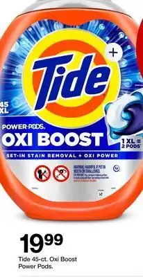 Target Tide 45-ct. Oxi Boost Power Pods offer