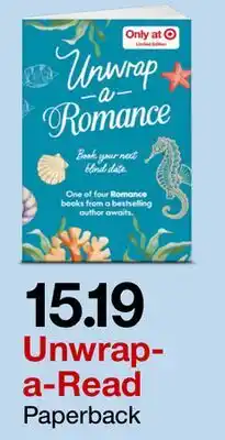 Target Unwrap-a-Read Paperback offer