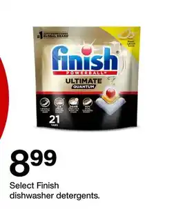 Target Select Finish dishwasher detergents offer
