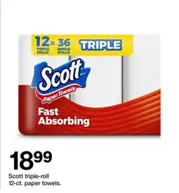 Target Scott triple-roll offer