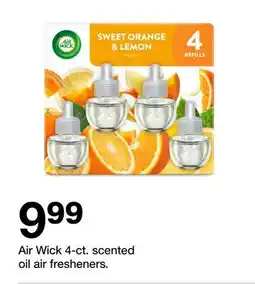 Target Air Wick 4-ct. scented oil air fresheners offer