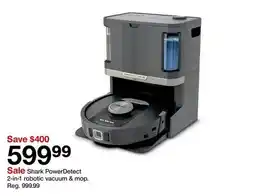 Target Shark PowerDetect 2-in-1 robotic vacuum & mop offer