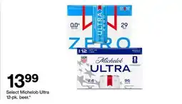 Target Select Michelob Ultra 12-pk. beer offer