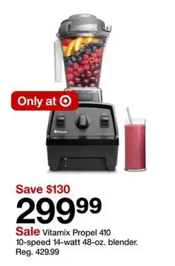 Target Vitamix Propel 410 10-speed 14-watt 48-oz. blender offer