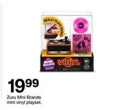 Target Zuru Mini Brands mini vinyl playset offer