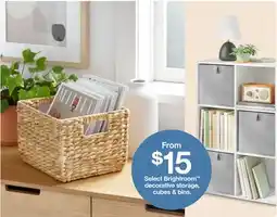 Target Select Brightroom decorative storage, cubes & bins offer