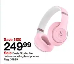 Target Beats Studio Pro noise-cancelling headphones offer