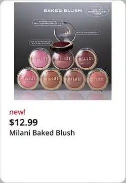 JC Penney Milani Baked Blush offer