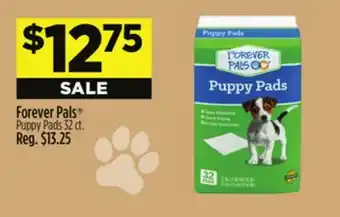 Dollar General Forever Pals Puppy Pads offer