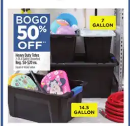 Dollar General Heavy Duty Totes offer
