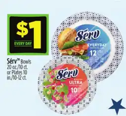 Dollar General Sérv 20 oz./10 ct. or Plates 10 in./10-12 ct offer