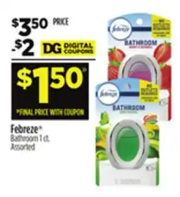Dollar General Febreze Bathroom 1 ct offer