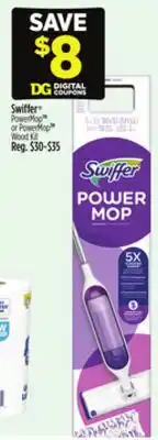 Dollar General Swiffer PowerMop or PowerUp offer