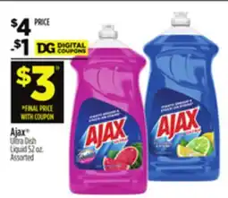 Dollar General Ajax Ultra Dish Liquid offer