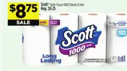 Dollar General Scott Bath Tissue offer