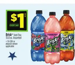 Dollar General Brisk Iced Tea offer