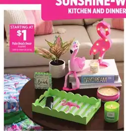 Dollar General Palm Beach Decor offer