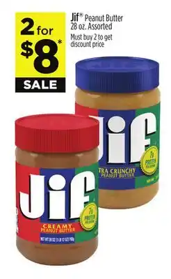 Dollar General Jif Peanut Butter offer