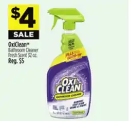 Dollar General OxiClean Bathroom Cleaner offer
