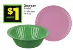 Dollar General Dinnerware offer