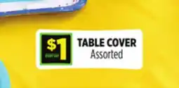 Dollar General TABLE COVER offer