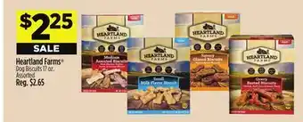 Dollar General Heartland Farms Dog Biscuits offer