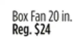 Dollar General Box Fan offer