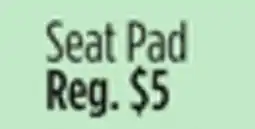 Dollar General Seat Pad offer