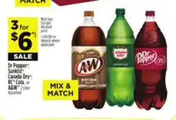 Dollar General Dr Pepper Sunkist Canada Dry RC Cola or A&W offer