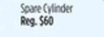 Dollar General Spare Cylinder offer