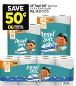 Dollar General ANY Angel Soft Bath Tissue offer