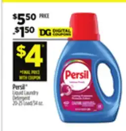 Dollar General Persil Liquid Laundry Detergent offer