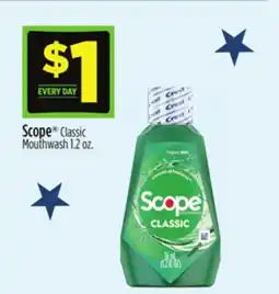 Dollar General Scope Classic Mouthwash offer