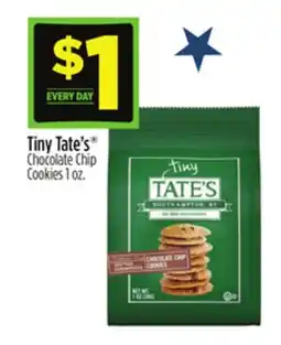 Dollar General Tiny Tate's Chocolate Chip Cookies offer