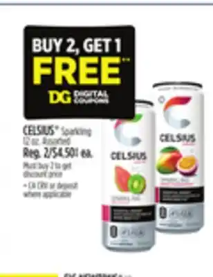 Dollar General CELSIUS Sparkling offer